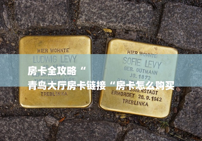 房卡全攻略“
青鸟大厅房卡链接“房卡怎么购买