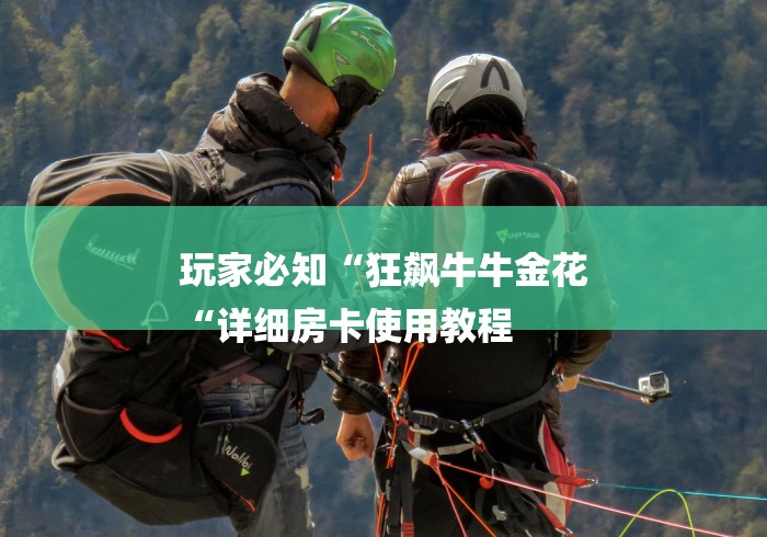 玩家必知“狂飙牛牛金花
“详细房卡使用教程