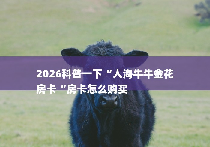 2026科普一下“人海牛牛金花
房卡“房卡怎么购买 2026科普一下“人海牛牛金花
房卡“房卡怎么购买