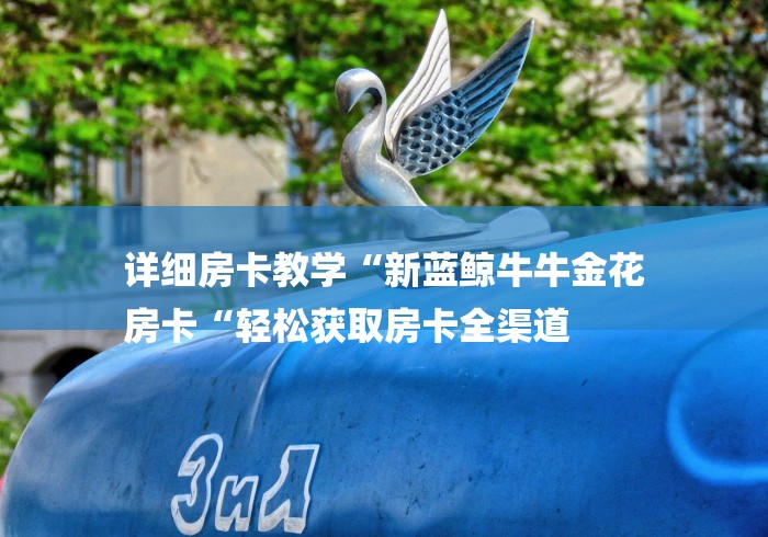 详细房卡教学“新蓝鲸牛牛金花
房卡“轻松获取房卡全渠道